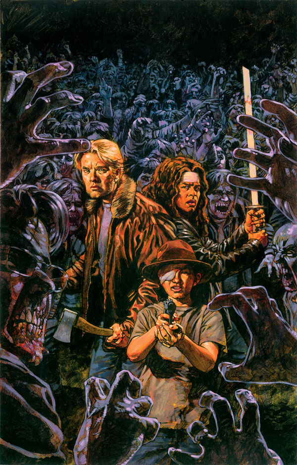 Sean Phillips Walking Dead 100 Painted Cover