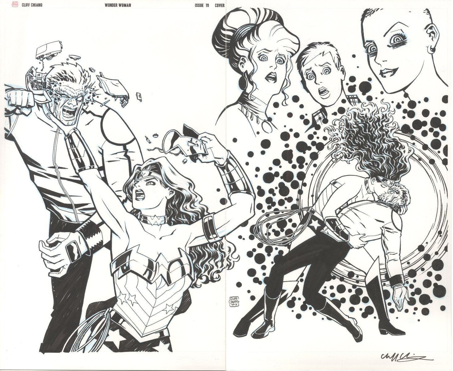 Cliff Chiang Wonder Woman Issue 19 Cover