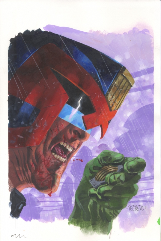 Duncan Fegredo Judge Dredd Cover